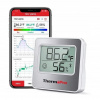 ThermoPro TP357 zvukový alarm, pripojenie k bluetooth teplomeru, vlhkomer