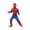 KOSTÝM NA KARNEVAL MARVEL SPIDERMAN ČERVENÝ KOSTÝM M 110-116 CM
