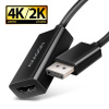 AXAGON RVD-HI20N, DisplayPort -> HDMI 2.0b redukcia adaptér, 4K60Hz RVD-HI20N