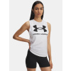 Under Armour UA Logo Tank-WHT Women's Tank Top - Women's čierna | biela S Under Armour 197779412056