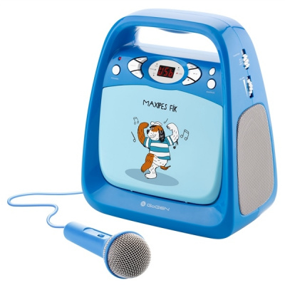 GoGEN Prehrávač CD Maxi Karaoke Maxipes Fík modrý