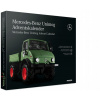 FRANZIS 55406 Mercedes-Benz Unimog Adventný kalendár zelený kovový model v mierke 1:43 vrátane zvukového modulu a 52-stranovej sprievodnej knihy
