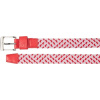 Footjoy Braided Black/White/Berry Long Opasok