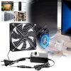120 MM VENTILÁTOR DO KRYTOV, TICHÝ MOTOR, RÝCHLOSŤ VENTILÁTORA: 2700 OT/MIN