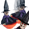 Jedna Halloweenská dekorácia kostra 1 ks