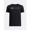 Boys' T-shirt Under Armour UA B LOGO WORDMARK SS - Boys čierna XL Under Armour 197779475150