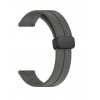 eses Silikónový remienok s magnetickou prackou pre Garmin Lily 2 a Garmin Lily 2 Active - Tmavo šedý, 14 mm