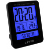 LAVVU LAR0021 - Digitálny rádiom riadený budík Duo Black