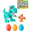 HASBRO PLAY-DOH Hladový Tyranosaurus 2 figurky na baterie s modelínou Zvuk