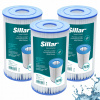 3x náhrada bazénového filtra Sillar Bestway typ IV 58095 / Intex typ B 29005