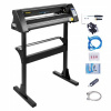 Vinyl cutter 28 palcov vinyl cutter 720mm papier cutter vinyl plotter cutter s pevným podlahovým stojanom pre rezanie papiera Black