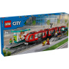 LEGO City 60423 Električka a zastávka v centre města