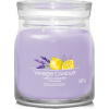 Aromatická svíčka Signature sklo střední Lemon Lavender 368 g - Yankee Candle