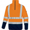 Delta Plus MARMOTHV Reflexný sveter oranžová/tmavomodrá 3XL