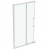 Ideal Standard i.Life Posuvné sprchové dvere, dvojdielne, 140 cm, silver bright/číre sklo T4860EO