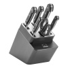 Zwilling Samoostriaci blok s nožmi ZWILLING PRE SET/7kusov antracitový