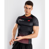 Rashguard - funkční triko Venum UFC Performance Institute - krátký rukáv - Black/Red Velikost: M