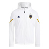 adidas LA Galaxy Anthem Anorak Jacket 2024 Adults White M