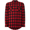 O'Neill LM CHECK FLANNEL SHIRT červená,čierna Pánska košeľa L