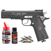 VZDUCHOVÁ PISTOLE BRUNI US COMBAT 1911 P ČERNÁ SET