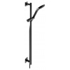 Keuco IXMO - Set sprchovej hlavice, 3 prúdy, tyče 86 cm a hadice, matná čierna 59587370802