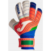 Brankárske rukavice JOMA BRAVE white-fluor coral|9