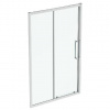 Ideal Standard i.Life - Posuvné sprchové dvere, dvojdielne, 140 cm, silver bright/číre sklo T4949EO