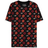 Tričko Naruto Shippuden - All-Over Print čierne M TS250081NRS-M
