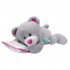 CreativeToys Sivý medvedík na vankúšiku