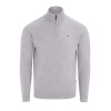 Lee Cooper Cooper Long Sleeve Quarter-Zip Jumper Light grey 2XL