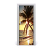 Fototapeta na dvere tropická pláž 75x205