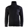 Sveter na zips s vreckom Mil-Tec Cardigan - čierny, 46