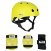 Helma s chrániči NILS Extreme MR290, H230, žlutá, vel. S