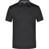 James & Nicholson Polokošile JN 401 High Performance, krátký rukáv, pánská COT02040100201-black S Černá