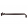 RAV Slezák - Držiak bočný pre hlavovú sprchu 40 cm metal grey, Farba: metal grey MD0701MG
