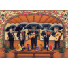 ART PUZZLE Puzzle Mačacie flamenco skupina 500 dielikov