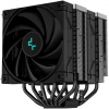 DEEPCOOL chladič AK620 Zero Dark / 2x120mm fan / 6x heatpipes / pro Intel i AMD/ komplet černý R-AK620-BKNNMT-G-1