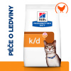 Hill’s Prescription Diet k/d Starostlivosť o obličky granule pre mačky 400 g