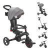 Globber trojkolka Explorer Trike Foldable 4in1 Black-Grey 732-120-2