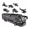 Stavebnica mega set 1014 dielikov policajné auto 6v1
