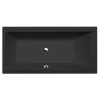 Polysan CLEO obdélníková vana 150x75x48cm, černá mat