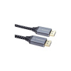 PremiumCord DisplayPort 1.4 prípojný kábel, kovové a pozlátené konektory, 3m kport10-03