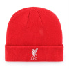Team Liverpool Beanie Adults Red/White Mens