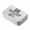 Survivalová plechovka Helikon-Tex Survival Tin Box CS-STB-ST strieborná
