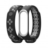 Xiaomi Mi Band 3 náhradný náramok (AMI714) Farba Čierno - biela Materiál Silikónový XIAOMIBAND3NAR