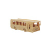 Woodcraft Dřevěné 3D puzzle autobus