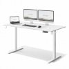 Obdĺžnikový písací stôl Sense7 Nojo Elektricky nastaviteľný 140 x 70 x 118 cm biely