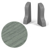 AP35 koncovka L+P k lište TYP 08 ACARA, PVC Dub arctic grey, 1 pár
