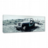 Hodiny 100x40 Jeep Wrangler Retro Foto (Hodiny 100x40 Jeep Wrangler Retro Foto)