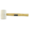 Kladivo Strend Pro HM221 340 g, gumené, WhiteHead, drevená rúčka